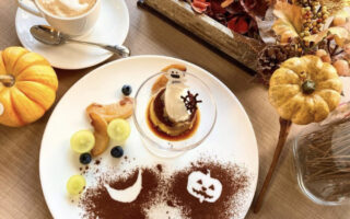 ハロウィン　カフェ体験