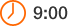 9:00 등교